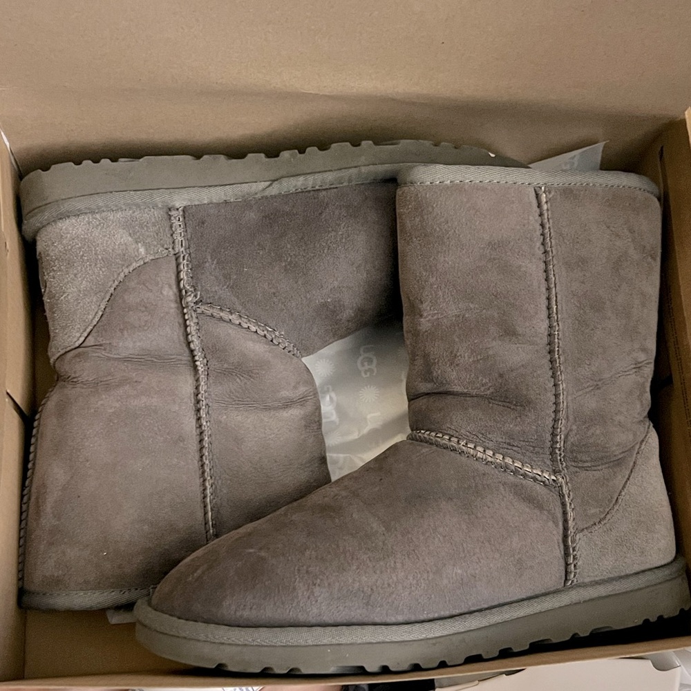 Grey Woman’s Uggs